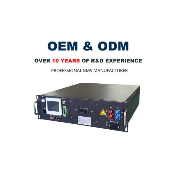288V 125A Relay HV BMS 3U высокоинтегрированный для LFP NCM LTO батареи