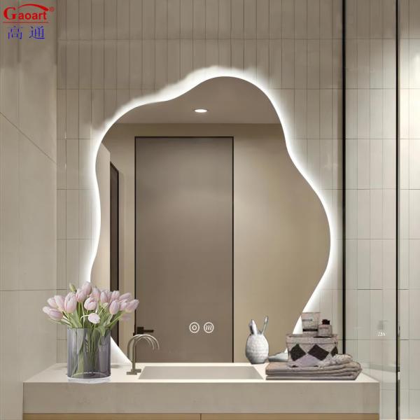 Dimensão personalizada Inteligente Portátil de comprimento inteiro retroiluminado Espelho LED para decoração residencial