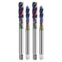 Taraud spécial aluminium 2 lames M2X0.4/M12X1.75 contenant du cobalt M35, couleur