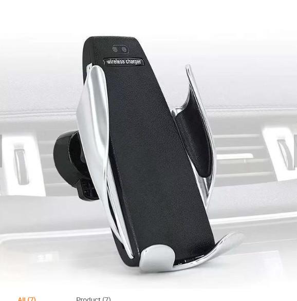 Durable Car Mount Phone Holder  Wireless Charging Magnetic Car Mount 10W / 5W
