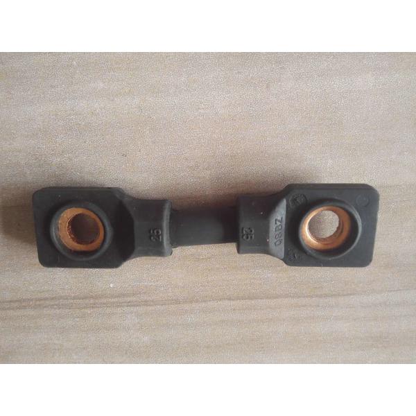 Replacement Rubber Jacket 24 / 12 Volt Forklift Battery Cables Customized Centre Length