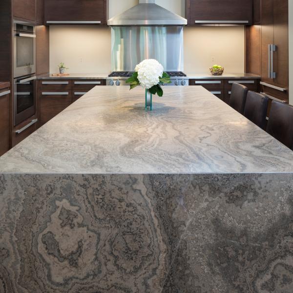 Wooden Modular Modern Island Kitchen Cabinet U Shaped Veneer Kitchen Cupboard