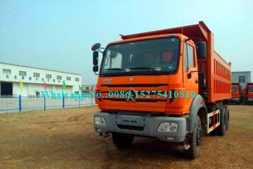 Weichai Engine 10 Wheel Dump Truck , Short Cab BEIBEN Dump Truck 6x4