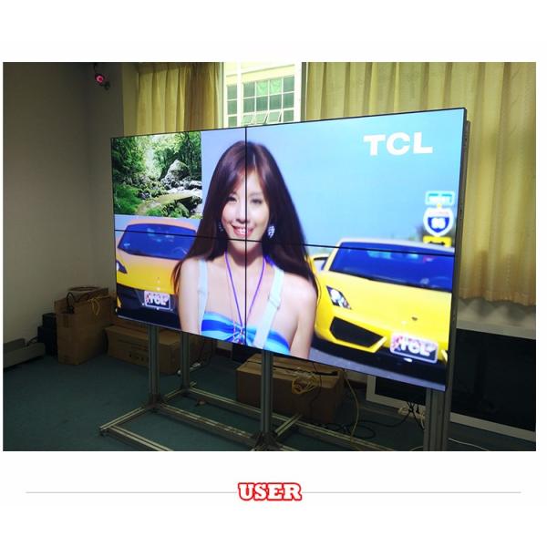 49 Inch Indoor Video Wall LCD Screens TFT Type Ultra Narrow Bezel