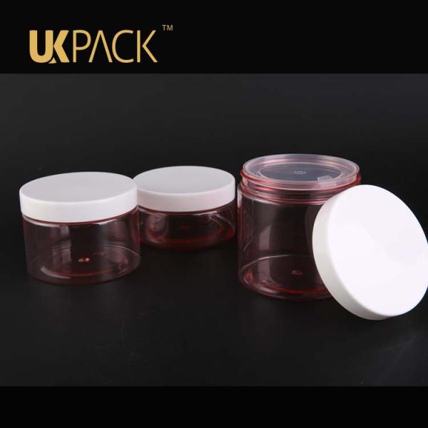 UKC49 emballage cosmétique en plastique de pot cosmétique vide d'ANIMAL FAMILIER de la grande capacité 200ml 300ml 500ml