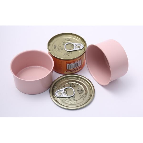 Tomato Tuna Can Packaging 0.19mm Thickness Food Tin Containers