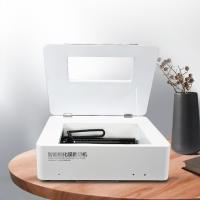 Máquina de corte de alta velocidade do laser do protetor da tela do CO2 para o vidro moderado Nano