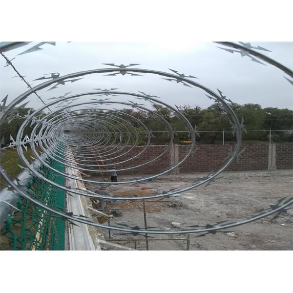 CBT - 60 Fish Hook Blade Stainless Steel Razor Wire Concertina 10kg / Roll