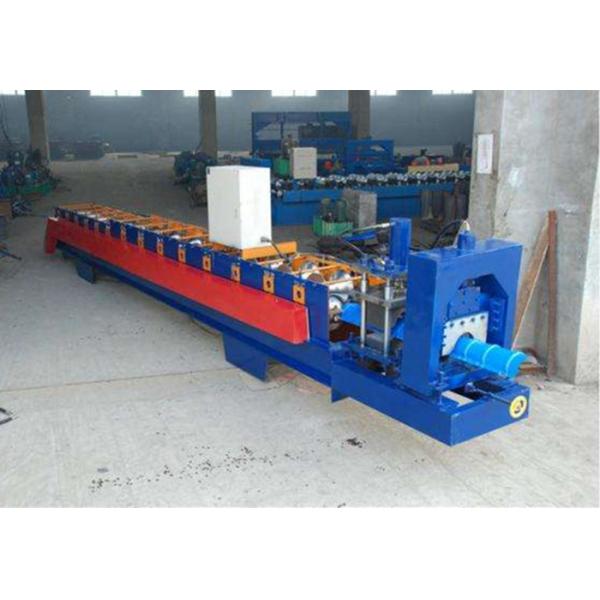 PLC Control Automatic Roll Former Machine With Hydraulic Bending Machine