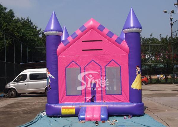 13x13 outdoor kids party Princess Inflatable Bounce House with 18 OZ PVC Tarpaulin