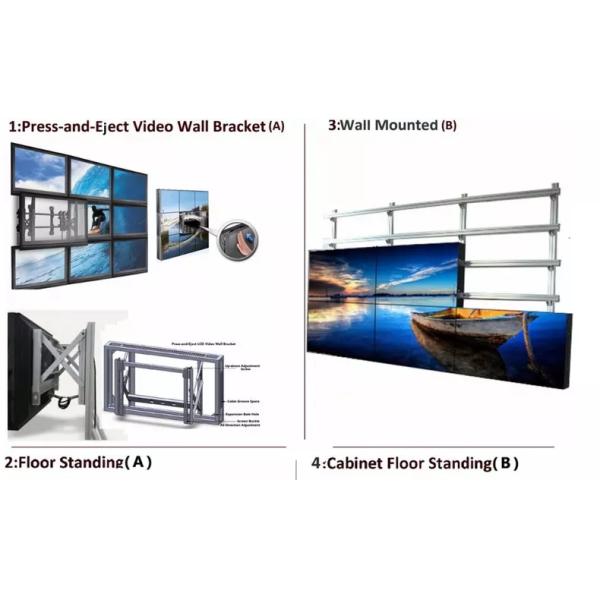 Стена дисплея шатона товарного сорта супер узкая установила видео- стену 47