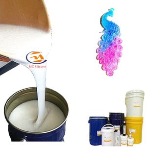 Borracha de silicone líquida de Tin Cured Good Flowability Soft de 15 costas