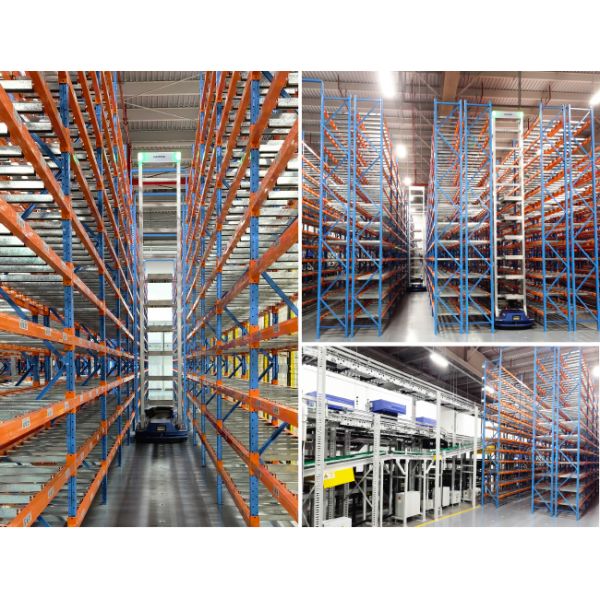 VNA Rack Very Narrow Aisle Heavy Duty Rack VNA Pallet Racking Warehouse Storage Rack with three way forklift