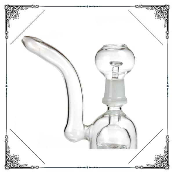 8 Tree Arms Perc Dab Oil Rig Glass Bongs Hookah Smoking Pipes Hand Blown