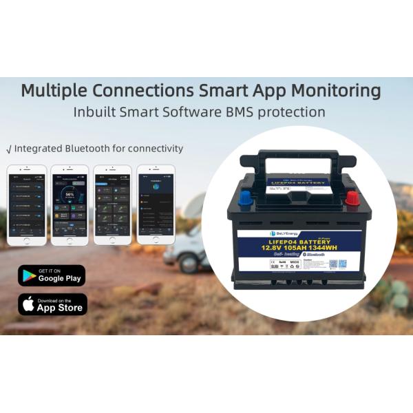 Энергия 12,8В Батарея Система хранения энергии -20~60 Диапазон температуры разряда