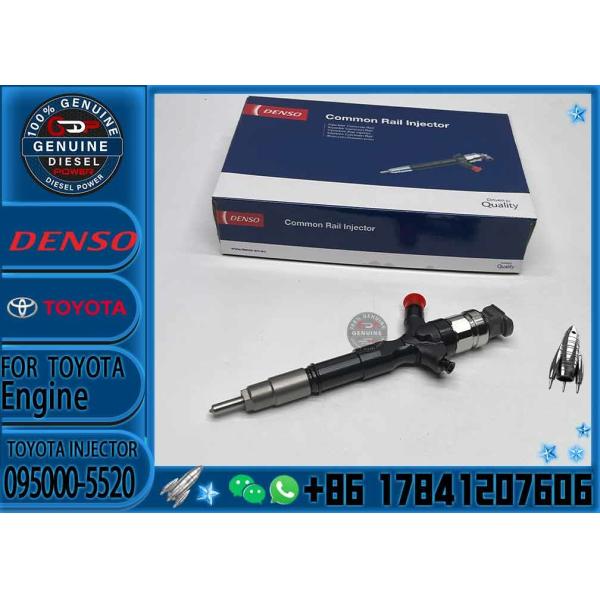 Оригинальный новый 095000-5931 0950005931 23670-30240 1KD 2KD топливный инжектор для Toyota Hilux 2.5d 23670-0L010