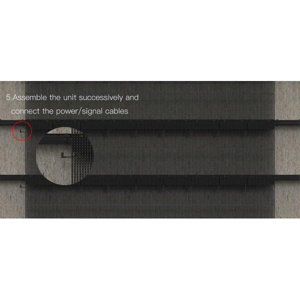 Advertising P15.62mm Outdoor LED Billboard 8000 Nits IP68 Waterproof