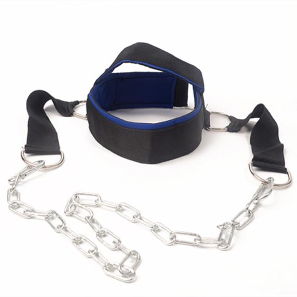 Fabric Steel Boxing Gym Equipments Neck Head Harness Exercises Weight Lifting Training