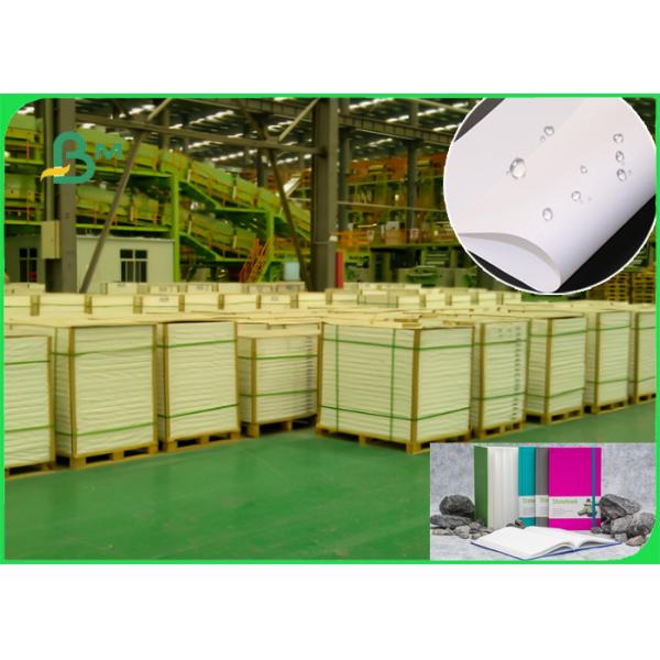 прочная минеральная бумага камня 100um для закладки офсетная печать 19 x 40inch