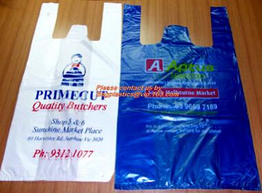 Tall Kitchen Bags With Handles, Reusable And Disposable Grocery Bags Biodegradable, BPA-Free Plastic Grocery Bags