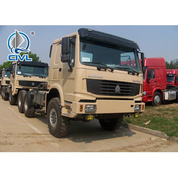 new SINOTRUK HOWO 6X6 All wheel - drive tractor truck prime mover truck used with semi trailer