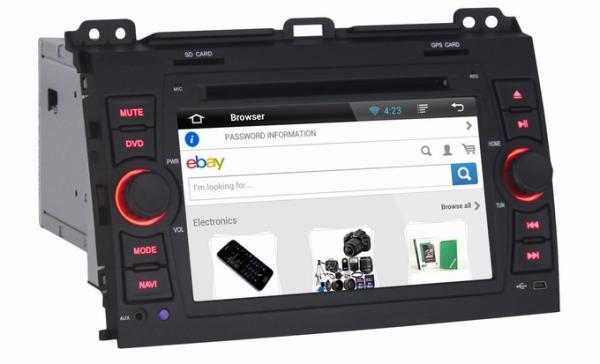 Ouchuangbo Auto DVD Stereo Player for Toyota Prado 2008-2011 Android 4.2 System iPod USB Wifi OCB-8626B