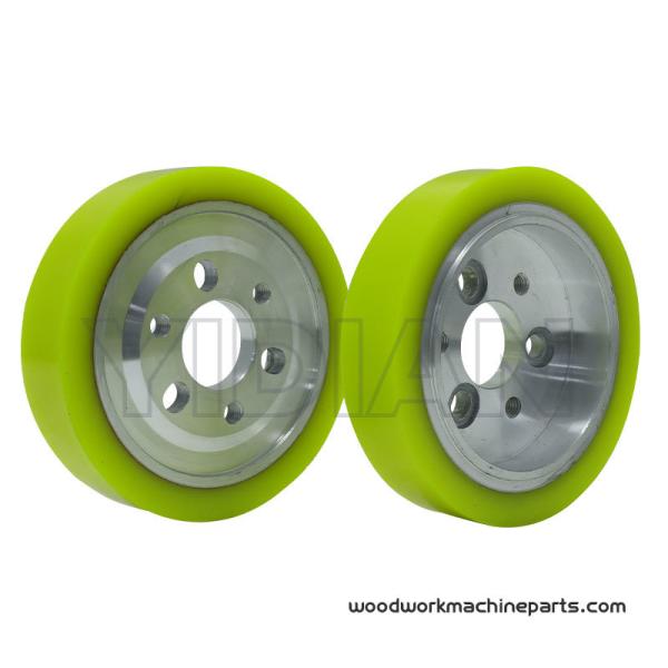 PU Feed Roller For Four Sided Moulder Planer 140*35*30mm Four Side Moulder Feeding Wheel