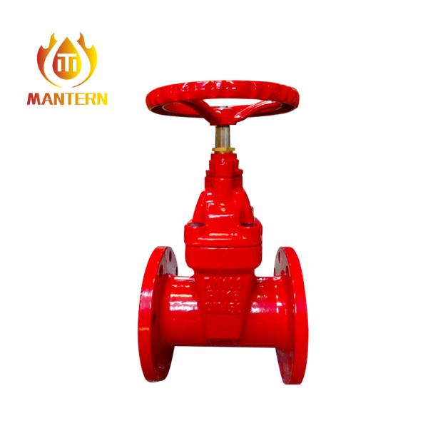 Type non en hausse soupape à vanne de NRS, matériel de lutte contre l'incendie