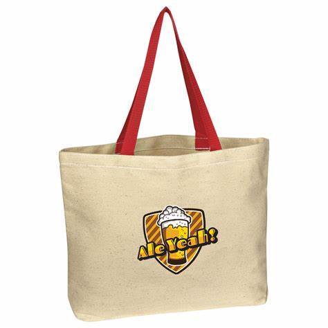 Organic Fabric Canvas Reusable Tote Bags Bulk Plain Cotton For Shopping