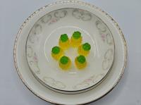 オリジナルカスタムテイストのパイナップル風味3Dプロバイオティックグミ