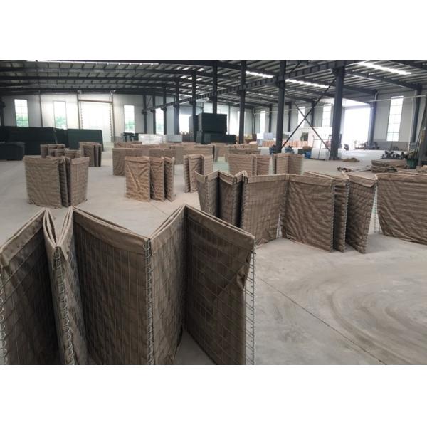 Квадратный бастион обороны, сварил стену песка сетки 0.3mm военную