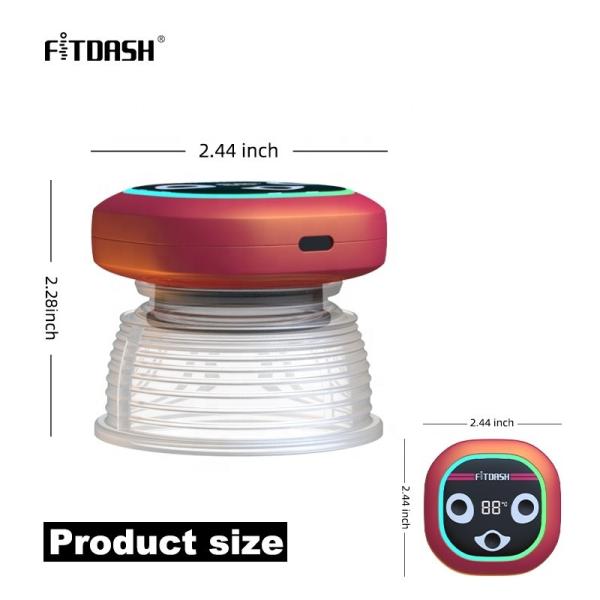 Fitdash Red Light Cupping Therapy Set 1 Dynamic Vacuum Therapy Machine for Body Ailments
