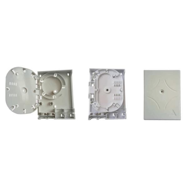 CATV PLC ABS FTTH Indoor Termination Box Fiber Optic Distribution Box 4C