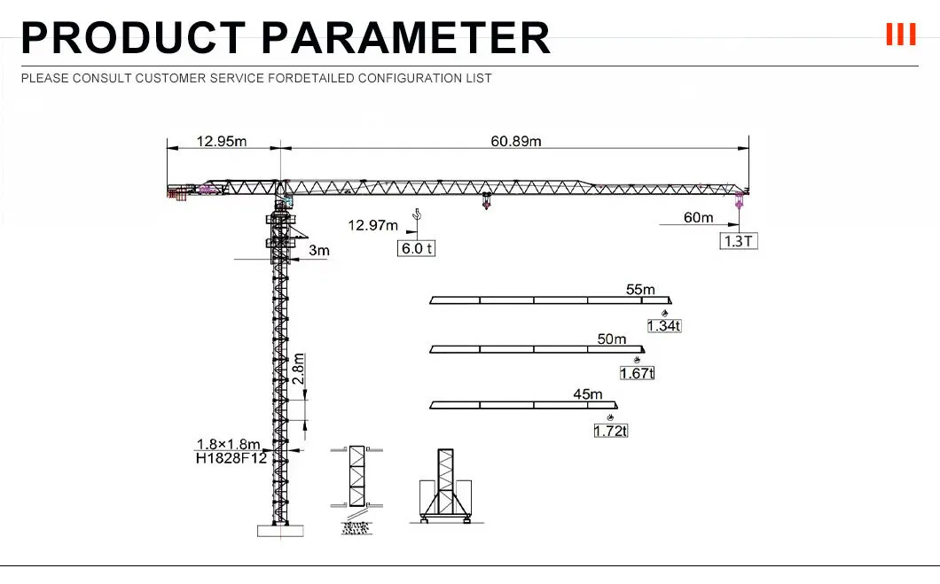 Crane à tour utilisée de marque chinoise Crane à tour Zoomlion Crane à tour Wa7025 Camion 12 tonnes Crane à tour