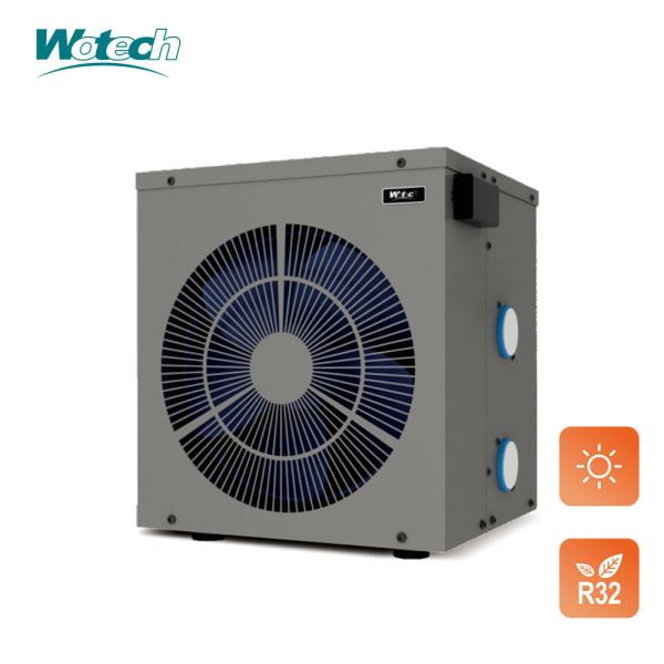 Silk Screen Printing 3KW 50Hz Mini Swimming Pool Water Heat Pump for Instant Heating