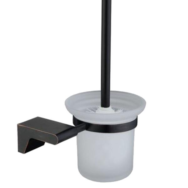 Стенный аксессуар для гостиничной ванной хромная латунь гостиничная туалетная щетка