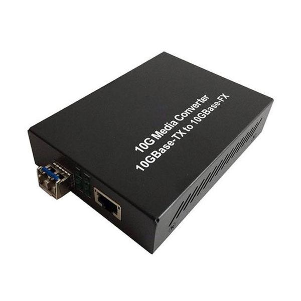 Media Converter 10GBaseTX To 10GBaseFX 10 Gigabit Fiber Transceiver