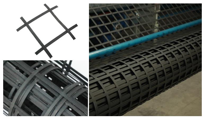 Пластмасса Geogrid OEM синтетическая стальная для подкрепления почвы