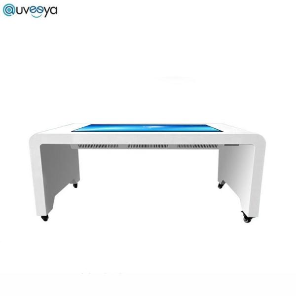 FCC Waterproof Indoor Smart Interactive Touch Screen Table Anti Scratch