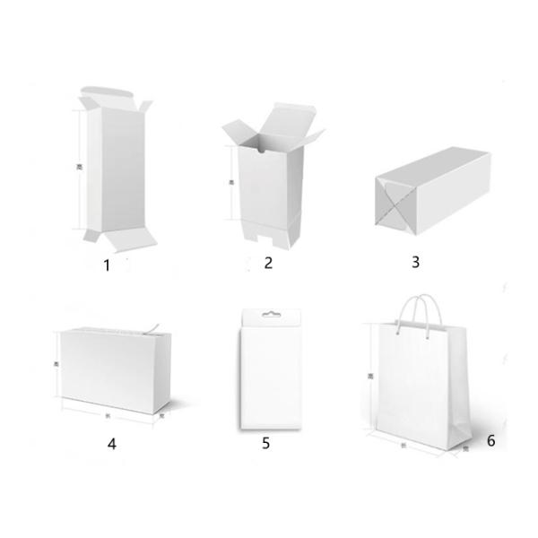 Recyclable 375gsm Cosmetic Paper Packaging Flat Pack Box Tuck Top Custom Printed