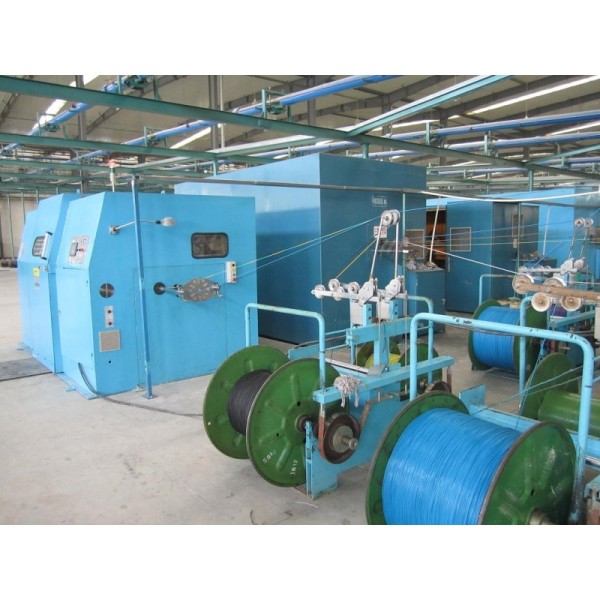 Touch Screen Interface Copper Wire Bunching Machine Twisting Cable Buncher