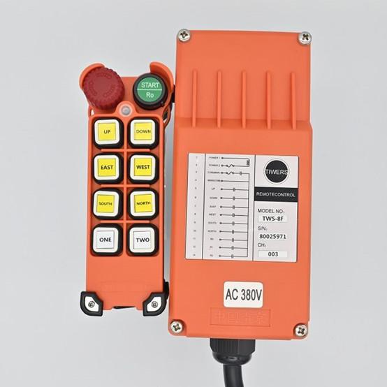 Ponte industrial sem fio Crane Remote Control IP65 do metal 315MHz