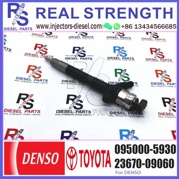 common rail injector 095000-5930 for toyota truck diesel pump injector 23670-09060 for toyota high pressure engine
