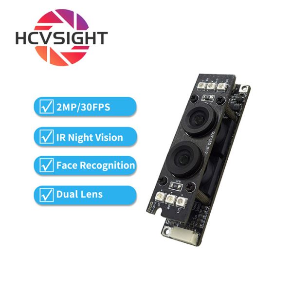 USB 2MP 1080P Binocular Camera Module For Wide Dynamic Face Recognition