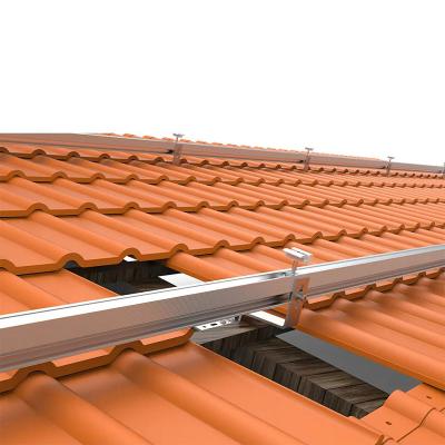 41mm Panel Solar Roof Rails Anodized Solar Panel Fixing Rails