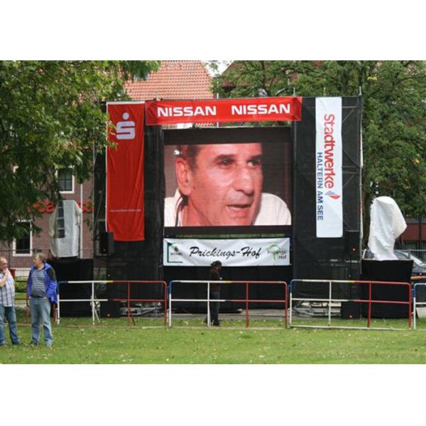 solutions de location d'affichage à LED du lancement SMD de pixel de 4mm pour le