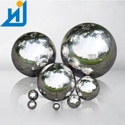 90CM Large Stainless Steel Hollow Spheres Hollow Gazing Blobe For Outdoor Decoration
