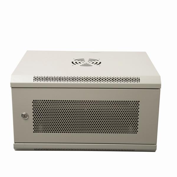 530*400*240 4U Rackmount Toughened Glass Door Server Rack Cabinet Static Loading 40 kg