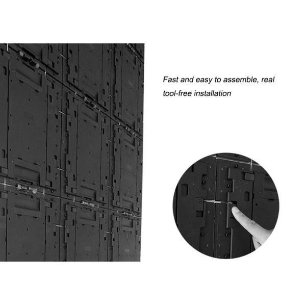 4000 Nits Foldable Flexible LED Display For Stage Rental / Commercial Advertising