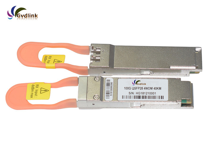 Приемопередатчики QSFP28 100G оптически